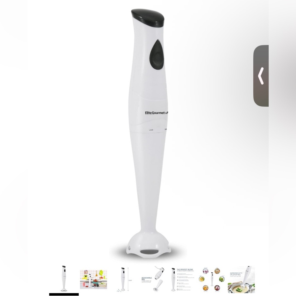 White Hand Blender